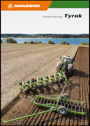 Плугове Amazone Tyrok 400 V