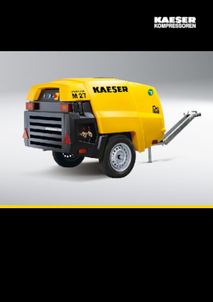 Преносими компресори за въздух - дизелови, електрически, бензинови Kaeser Mobilair M 31E/10 bar 