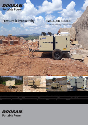 Преносими компресори за въздух - дизелови, електрически, бензинови Doosan P250