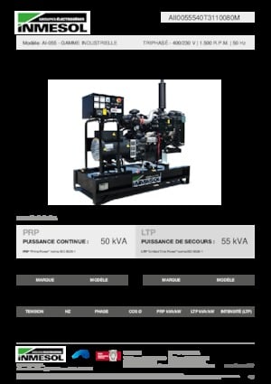 Дизелови генератори INMESOL AI-055