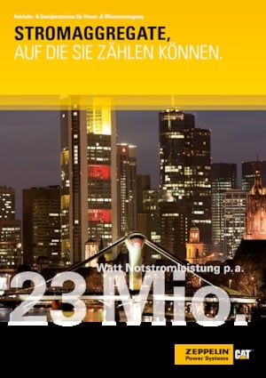 Дизелови генератори Caterpillar C3.3-DE 33