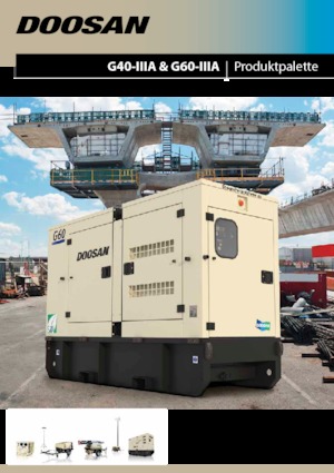 Дизелови генератори Doosan G80-IIIA 