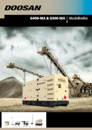 Дизелови генератори Doosan G500-IIIA  