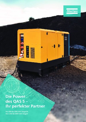 Дизелови генератори Atlas Copco QAS 5 80