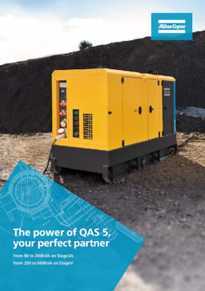 Дизелови генератори Atlas Copco QAS 5 80