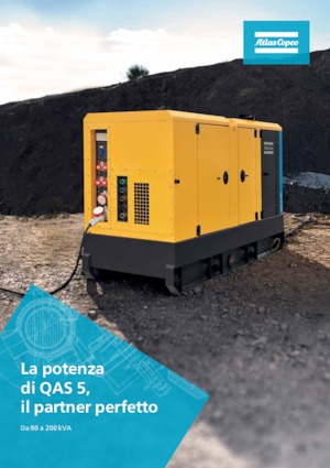 Дизелови генератори Atlas Copco QAS 5 80