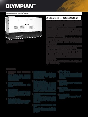 Дизелови генератори Caterpillar XQE30