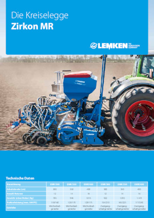 Електрически брани Lemken Zirkon XMR/300