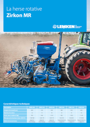 Електрически брани Lemken Zirkon XMR/300