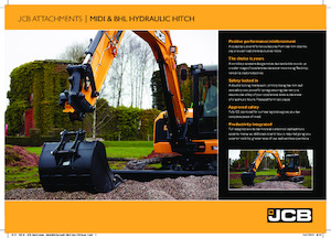Бързи куплунги JCB HYDRAULIC QUICK HITCH