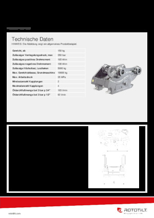 Бързи куплунги Rototilt® QC60-4 
