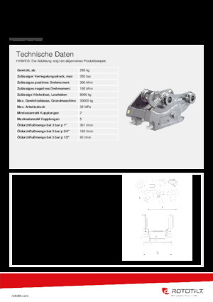 Бързи куплунги Rototilt® QC70 