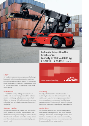 Високоповдигачи Linde C 4531 CH/5