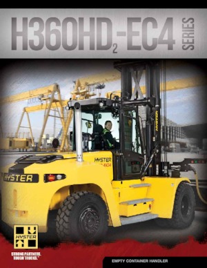 Високоповдигачи с висока проходимост Hyster H360HD2-EC4