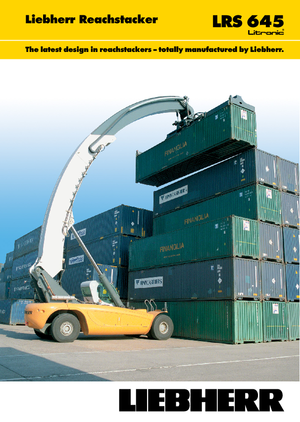 Високоповдигачи Liebherr LRS 645 Litronic