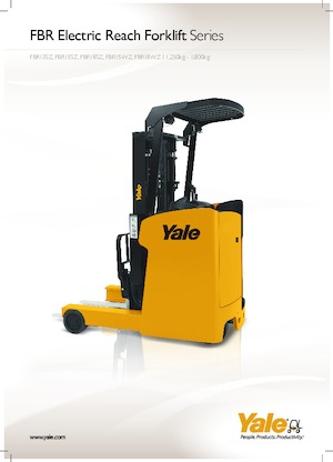 Електрически високоповдигачи Yale FBR15SZ