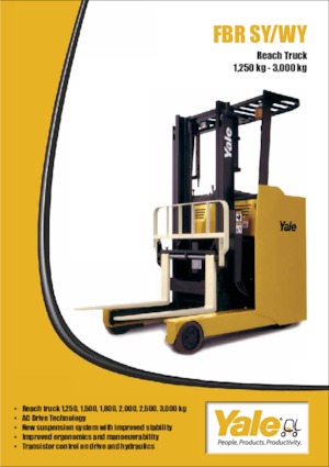 Електрически високоповдигачи Yale FBR25S(T)Y