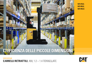 Електрически високоповдигачи Caterpillar NR14N3L