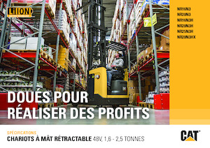 Електрически високоповдигачи Caterpillar NR20N3