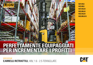 Електрически високоповдигачи Caterpillar NR20N3