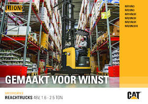 Електрически високоповдигачи Caterpillar NR20N3