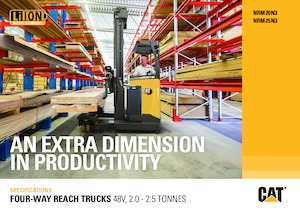 Електрически високоповдигачи Caterpillar NRM25N3