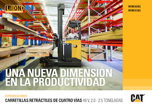 Електрически високоповдигачи Caterpillar NRM25N3