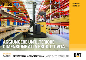 Електрически високоповдигачи Caterpillar NRM25N3