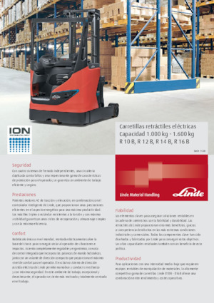Електрически високоповдигачи Linde R10B triplex