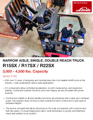 Електрически високоповдигачи Linde R17SX-24V