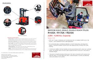Електрически високоповдигачи Linde R22SX