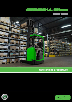 Електрически високоповдигачи Cesab R314