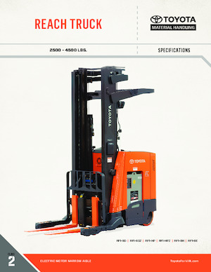 Електрически високоповдигачи Toyota RF1-SD2Z32