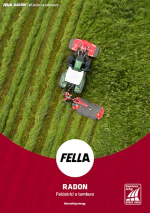 Задно монтирани барабанни косачки без кондиционер Fella Radon 225