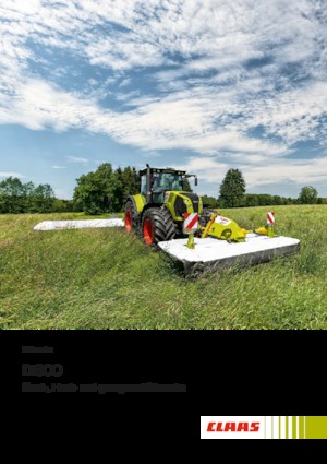 Задно монтиран косачен диск с кондиционер Claas Disco 3150 C