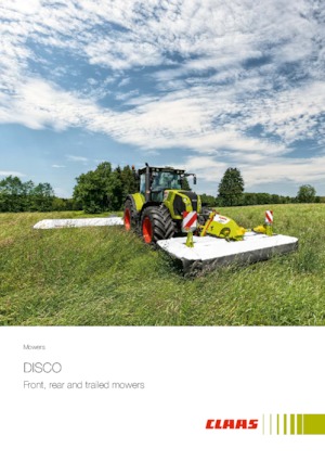 Задно монтиран косачен диск с кондиционер Claas Disco 3150 C
