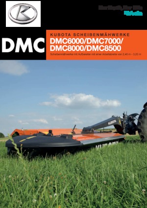 Задно монтиран косачен диск с кондиционер Kubota DMC6028N 
