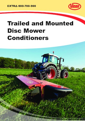 Задно монтиран косачен диск с кондиционер Vicon Extra 736 T