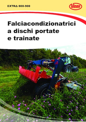 Задно монтиран косачен диск с кондиционер Vicon Extra 736 T