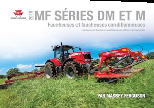 Задно монтирани навесни дискови косачки без кондиционер Massey Ferguson DM306 TL
