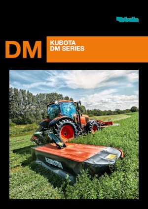 Задно монтирани навесни дискови косачки без кондиционер Kubota DM3340