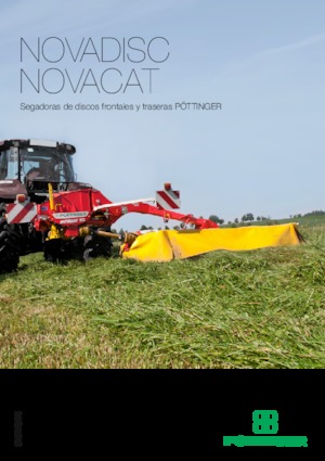 Задно монтирани навесни дискови косачки без кондиционер Pöttinger NovaCat 352 CF