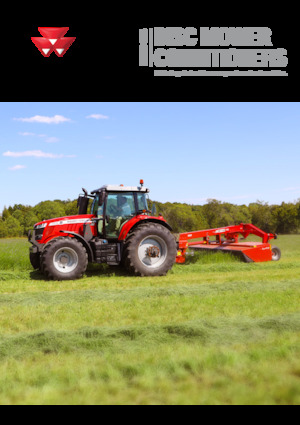 Задно монтиран косачен диск с кондиционер Massey Ferguson 1376