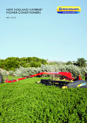 Задно монтиран косачен диск с кондиционер New Holland 488