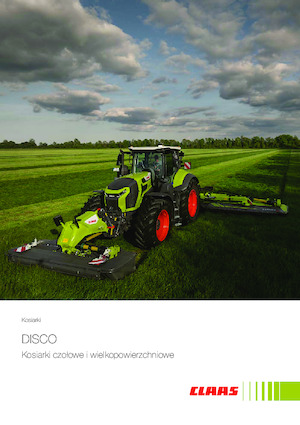 Задно монтирани навесни дискови косачки без кондиционер Claas Disco 9300 Direct Swather