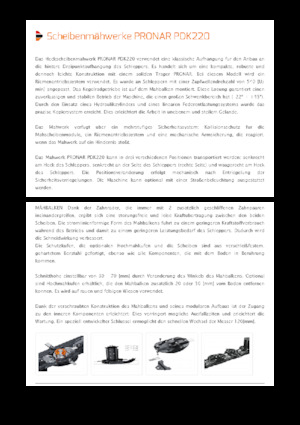 Задно монтирани навесни дискови косачки без кондиционер Pronar PDK 220