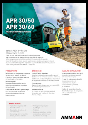 Виброплочи с обратен ход Ammann APR 3060