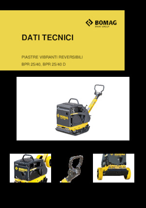 Виброплочи с обратен ход Bomag BPR 25/40