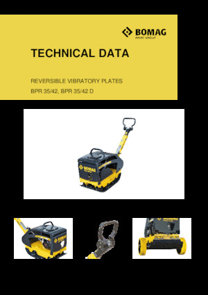 Виброплочи с обратен ход Bomag BPR 35/42