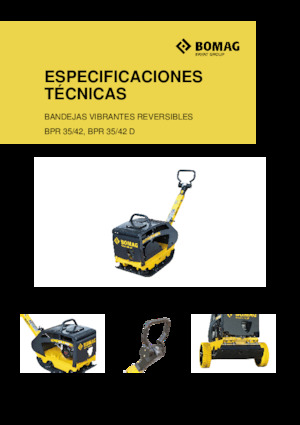 Виброплочи с обратен ход Bomag BPR 35/42